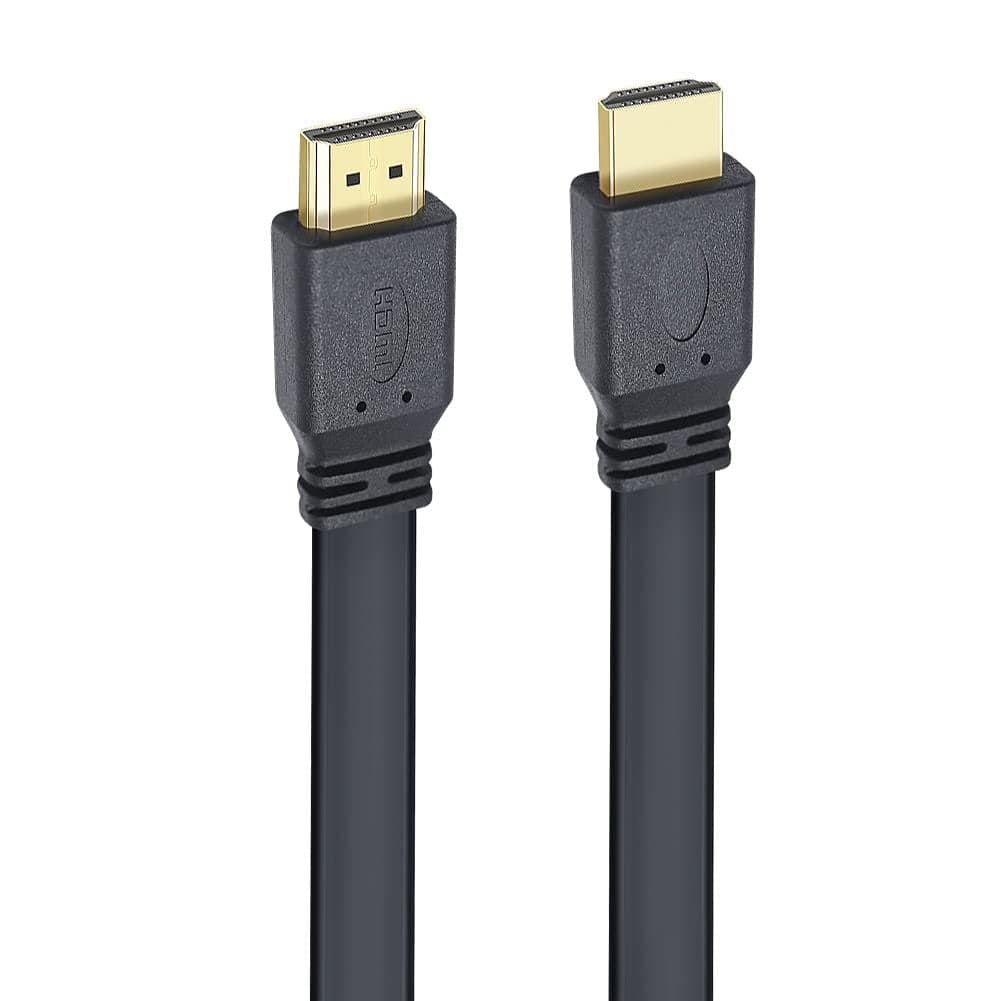 Cavo HDMI 2.0 High Speed con Ethernet A/A M/M Piatto 2m in Cavi HDMI Scontolo.net - Potenza, commercioVirtuoso.it