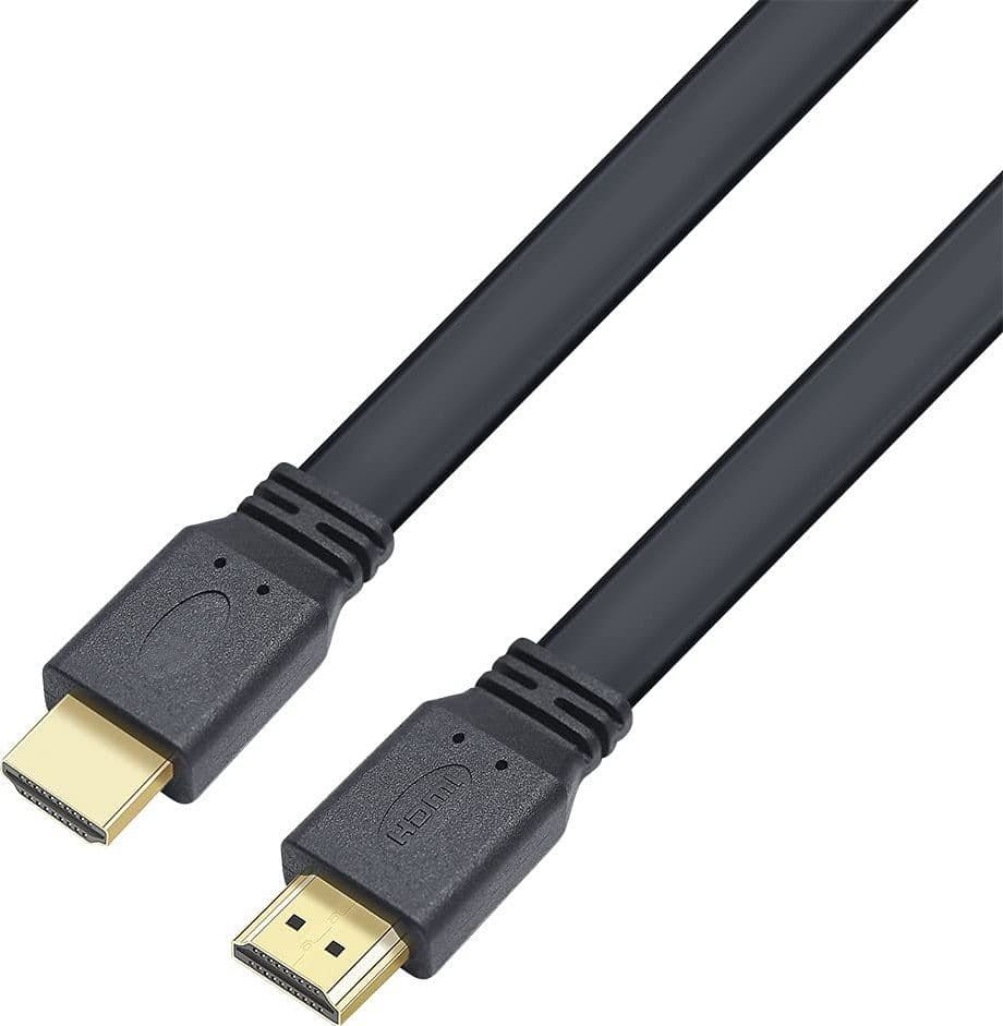 Cavo HDMI 2.0 High Speed con Ethernet A/A M/M Piatto 3 metri in Cavi HDMI Scontolo.net - Potenza, commercioVirtuoso.it