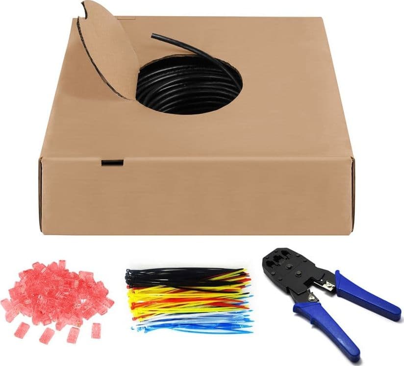 Kit Matassa U/UTP Cavo Cat.6 Rame 305m Rigido completo di Accessori in Cavi Ethernet Scontolo.net - Potenza, commercioVirtuoso.it
