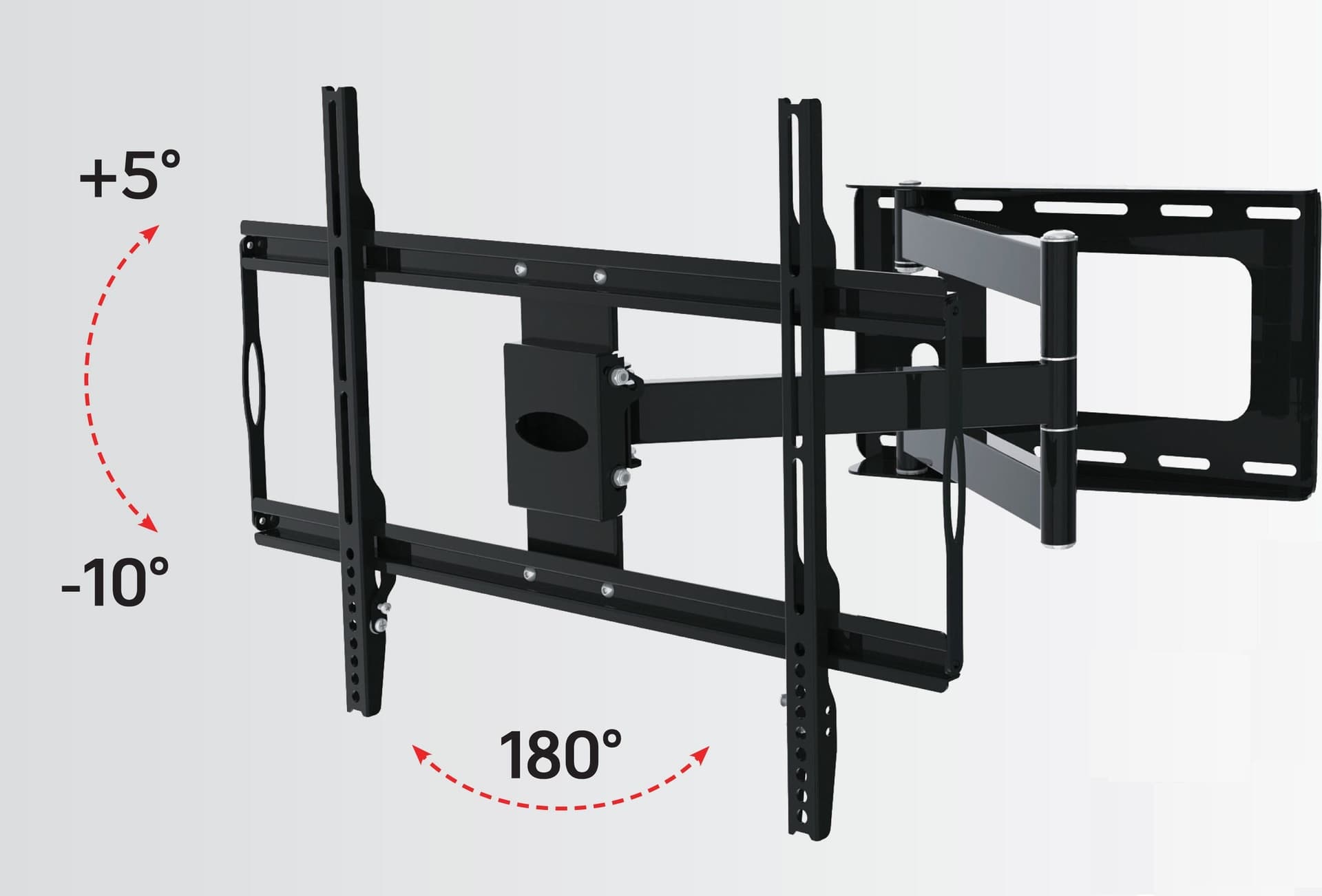 Supporto a Muro Slim per TV LED LCD 32-70'' Nero in Supporti da parete e da soffitto Scontolo.net - Potenza, commercioVirtuoso.it