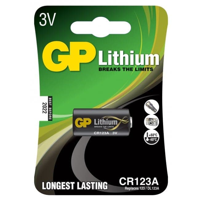 Blister 1 Batteria al Litio CR123A in Pile monouso Scontolo.net - Potenza, commercioVirtuoso.it