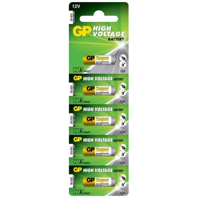 Blister 5 Batterie Alcaline Specialistiche 27A in Pile monouso Scontolo.net - Potenza, commercioVirtuoso.it