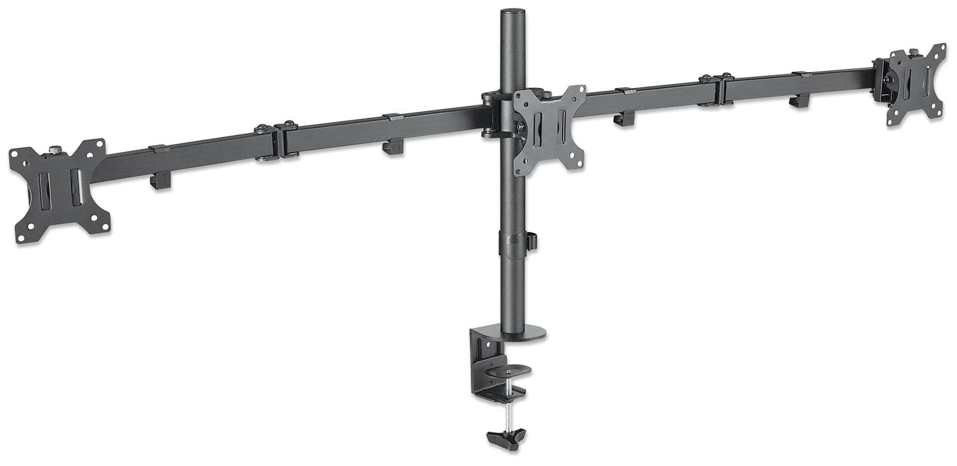 Supporto da Scrivania per 3 Monitor 13-27'' con Morsetto in Supporti Scontolo.net - Potenza, commercioVirtuoso.it