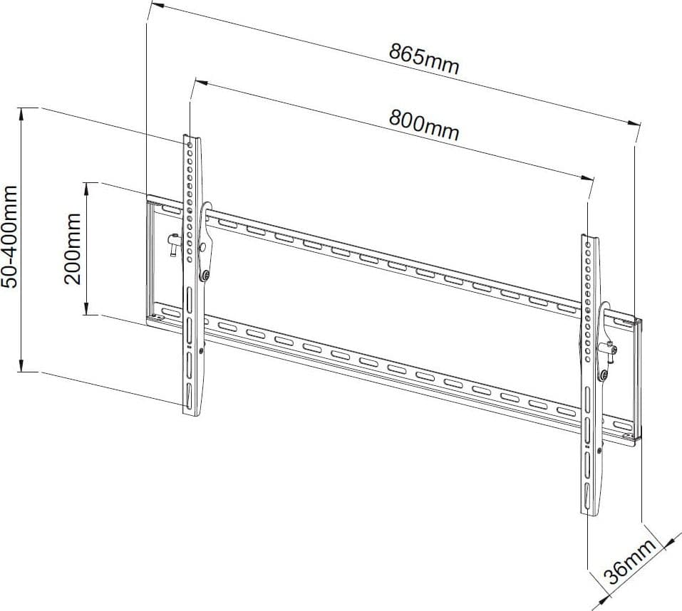 Staffa a Muro Inclinabile TV LED LCD 42-80'' in Supporti da parete e da soffitto Scontolo.net - Potenza, commercioVirtuoso.it