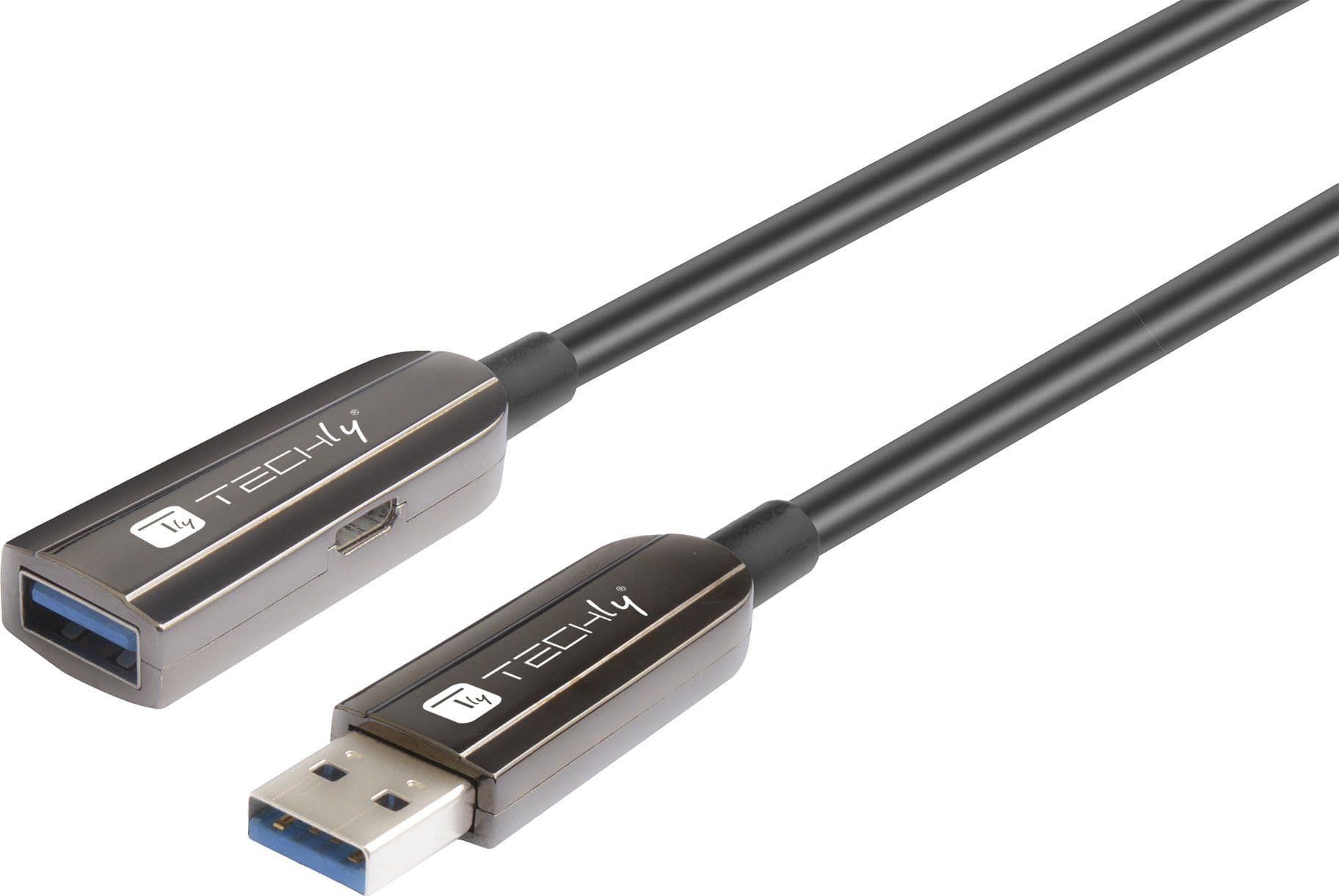 Cavo Ottico Attivo USB 3.0 SuperSpeed Active Optical Cable USB A M/F 100m Nero in  Scontolo.net - Potenza, commercioVirtuoso.it