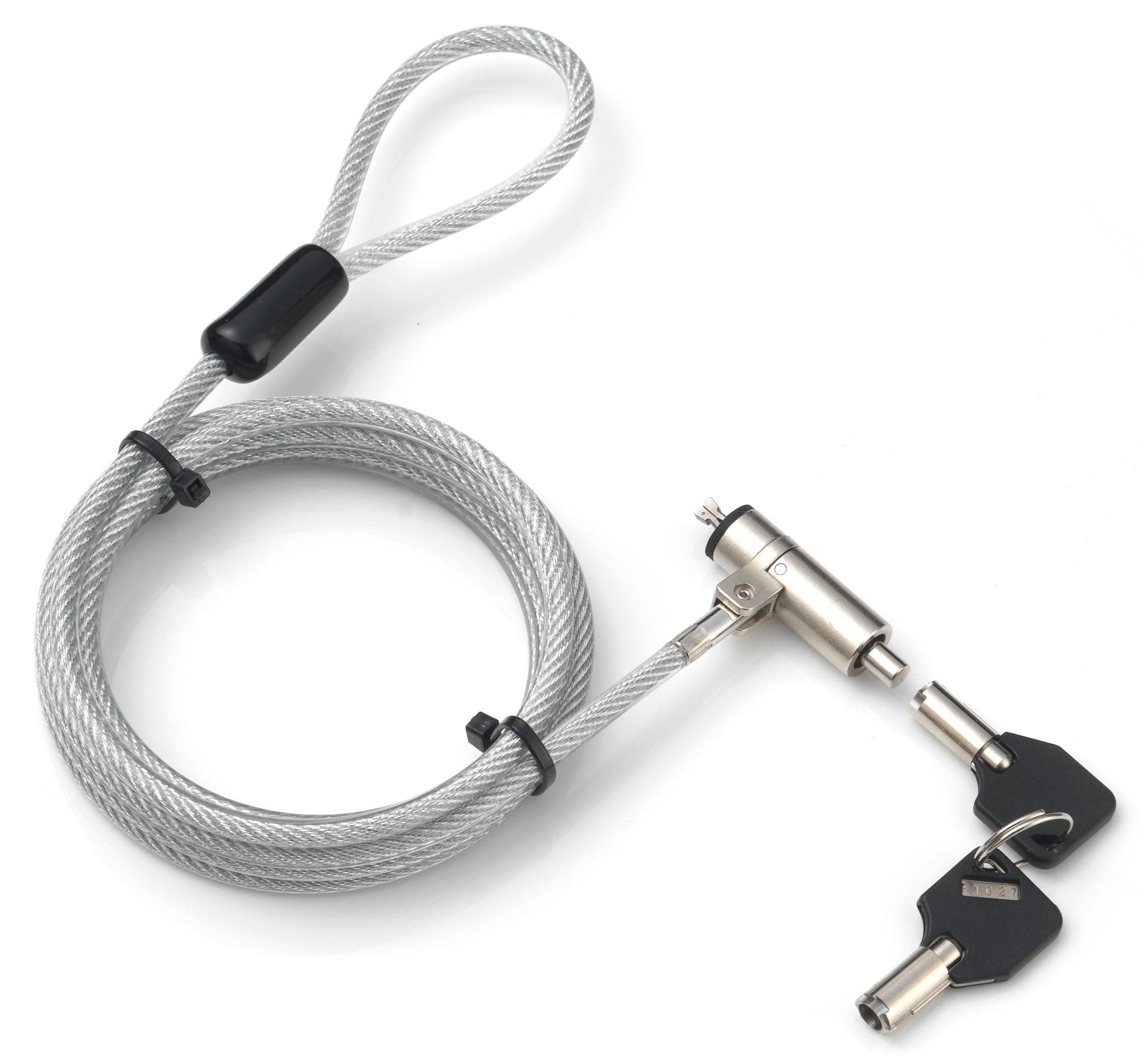 Lucchetto con Sistema di Sicurezza Wedge-Lock per Notebook Cavo 1,8m in  Scontolo.net - Potenza, commercioVirtuoso.it