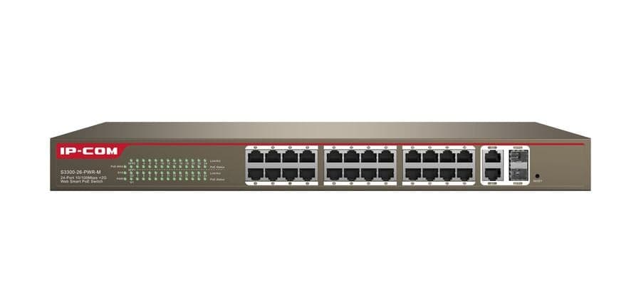 Switch 24 porte 10/100 con 2 porte gigabit/SFP combo con supporto Web-Smart in  Scontolo.net - Potenza, commercioVirtuoso.it