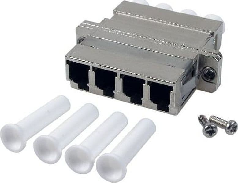 Adattatore Quadruplo LC/LC Metallico Monomodale in Caricabatterie universali Scontolo.net - Potenza, commercioVirtuoso.it