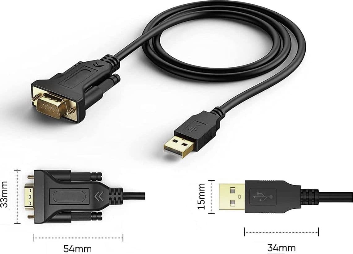 Convertitore Adattatore Techly da USB 2.0 a Seriale Nero in  Scontolo.net - Potenza, commercioVirtuoso.it