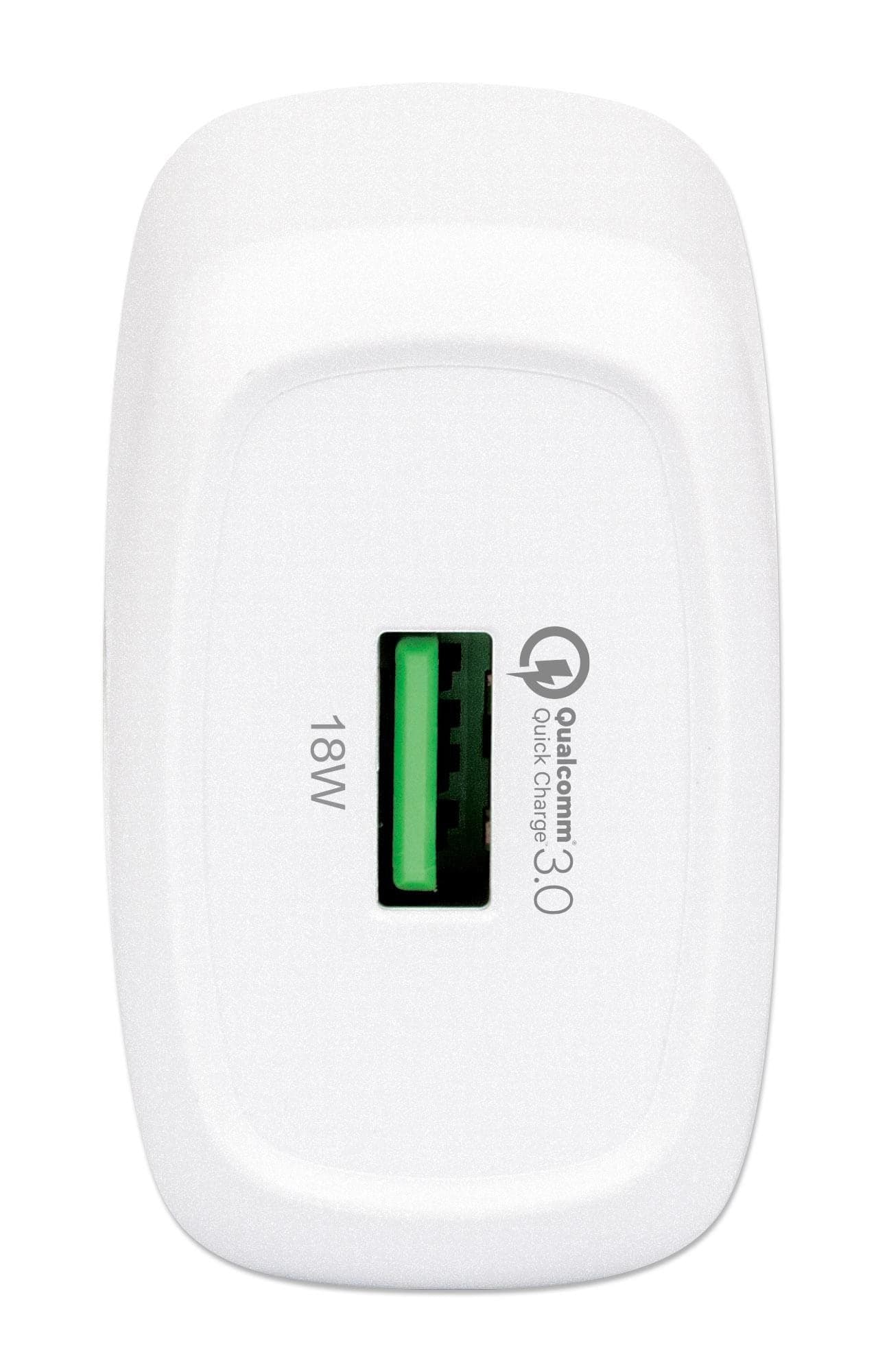 Caricatore USB da Muro QC3.0 18W Quick Charge&trade Bianco in Caricabatterie da muro Scontolo.net - Potenza, commercioVirtuoso.it