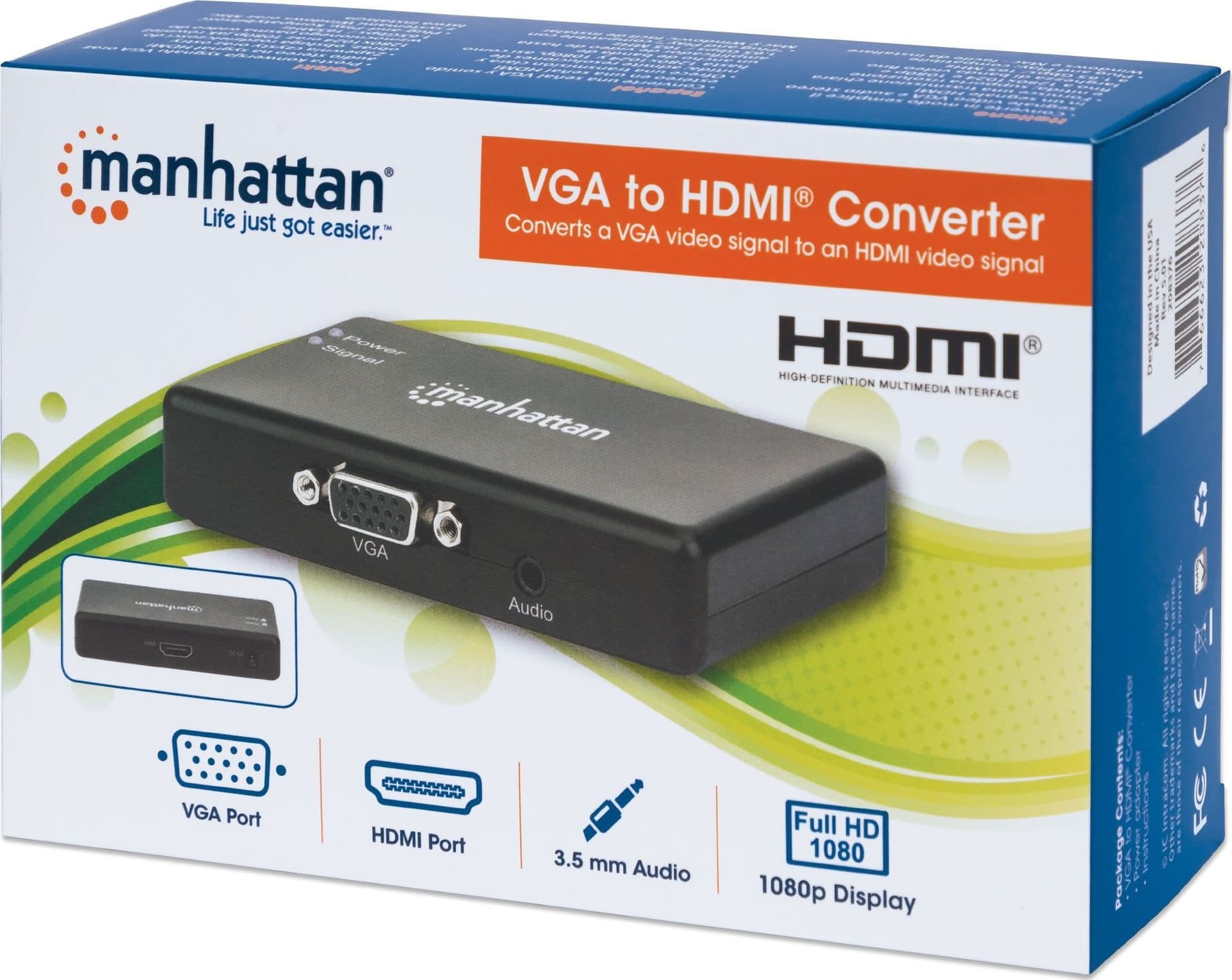 Convertitore Audio Video da VGA a HDMI