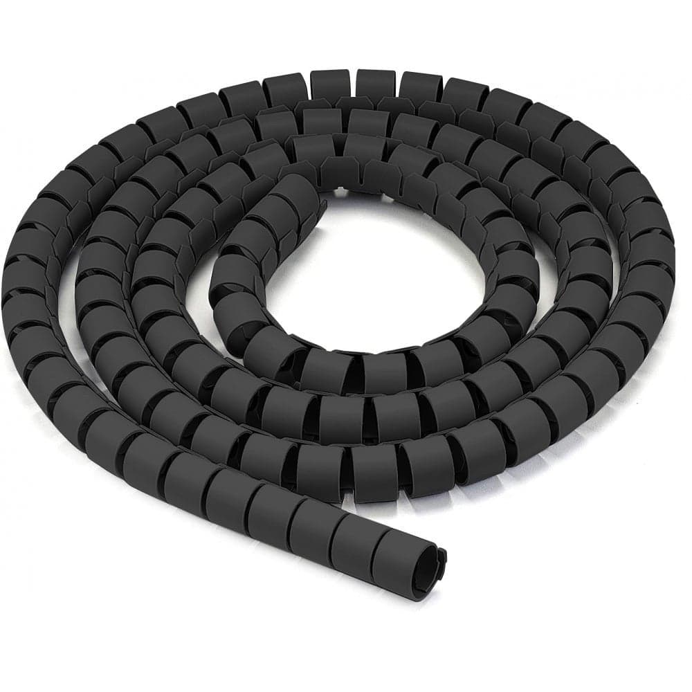 Guaina Raccoglicavi Diametro 25mm a Spirale 20m Nero in Guaine per cavi Scontolo.net - Potenza, commercioVirtuoso.it