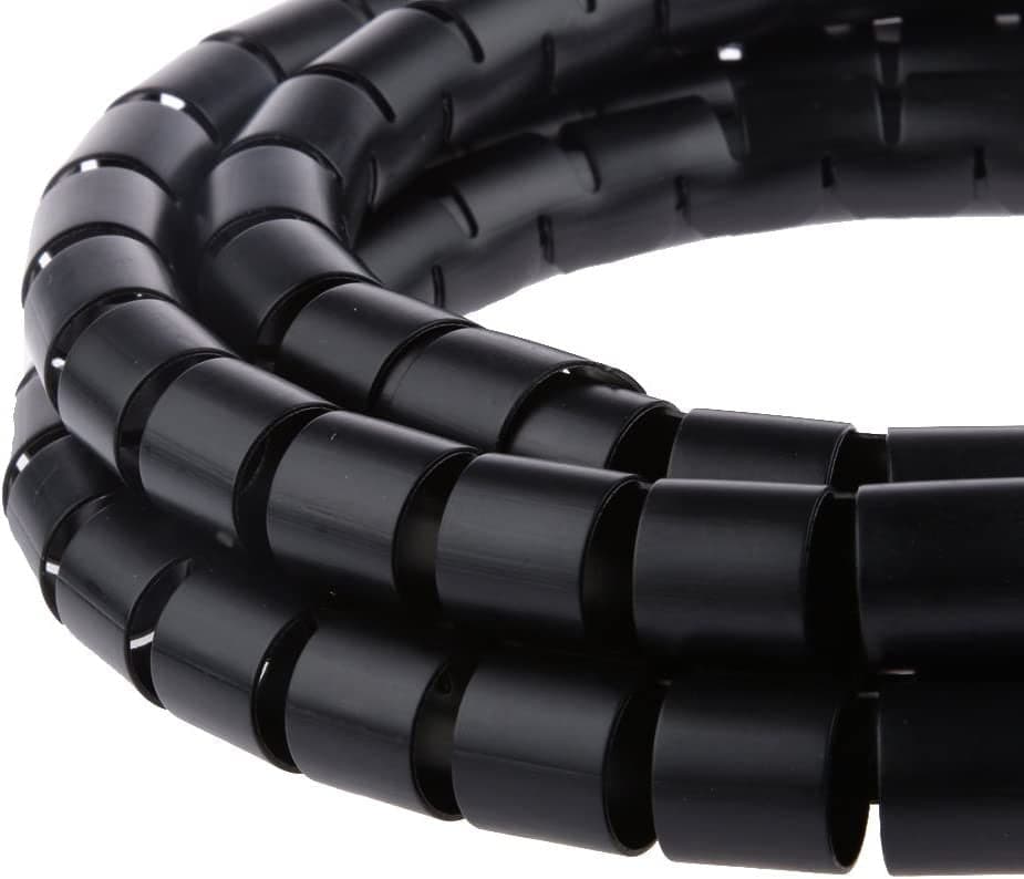 Guaina Raccoglicavi Diametro 25mm a Spirale 20m Nero in Guaine per cavi Scontolo.net - Potenza, commercioVirtuoso.it
