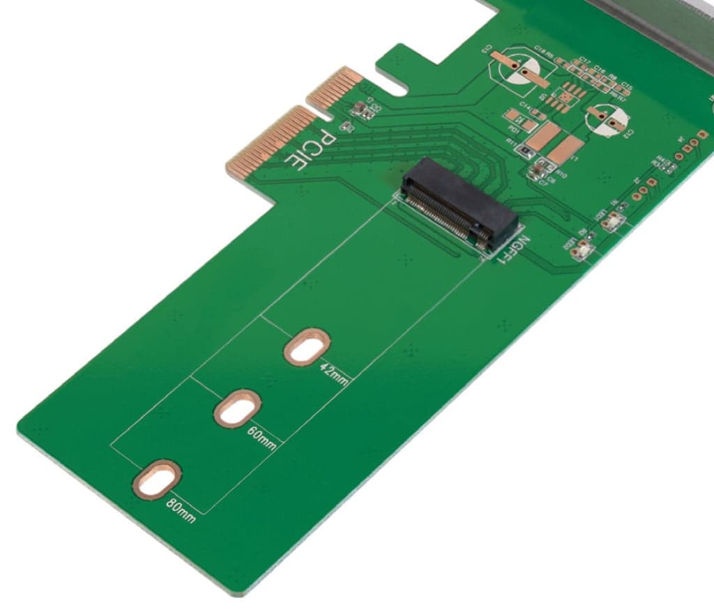 Adattatore da PCIe a M.2 PCIe SSD per SSD PCIe NVMe in Case e serrature Scontolo.net - Potenza, commercioVirtuoso.it
