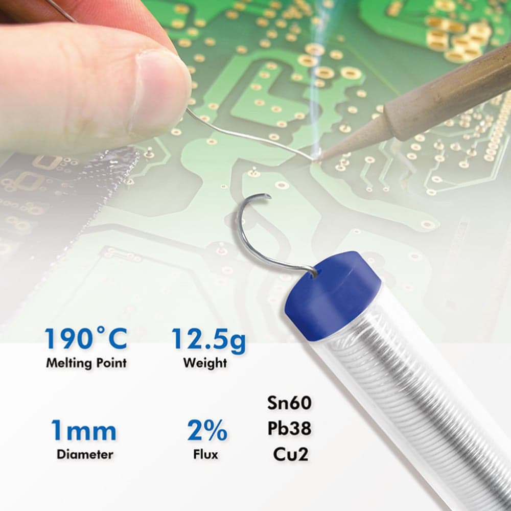 Stagno in Dispenser &oslash 1 mm Rame 2% 12,5g in Chiusure lampo Scontolo.net - Potenza, commercioVirtuoso.it