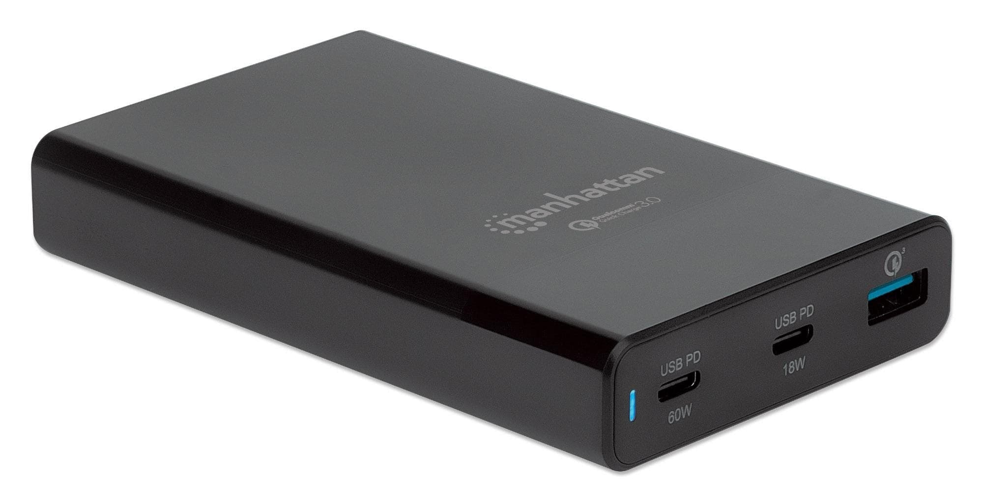 Stazione di ricarica USB-C&trade PD 65W Nero
