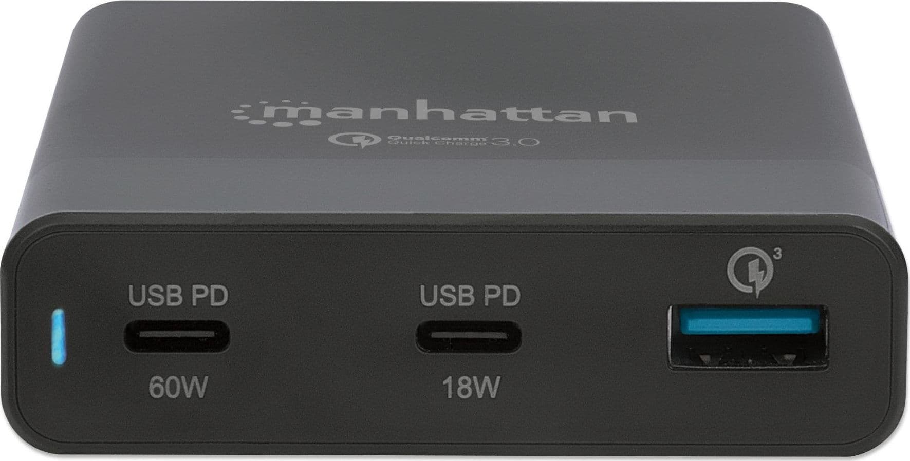 Stazione di ricarica USB-C&trade PD 65W Nero in Caricabatterie da muro Scontolo.net - Potenza, commercioVirtuoso.it