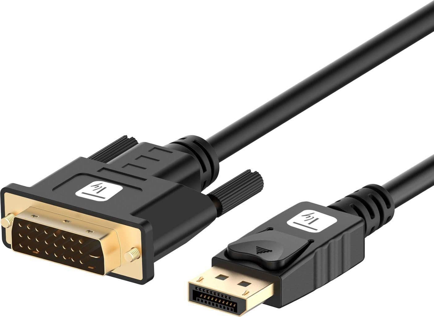 Cavo Monitor DisplayPort Maschio a DVI Maschio Passivo 2m Nero in  Scontolo.net - Potenza, commercioVirtuoso.it