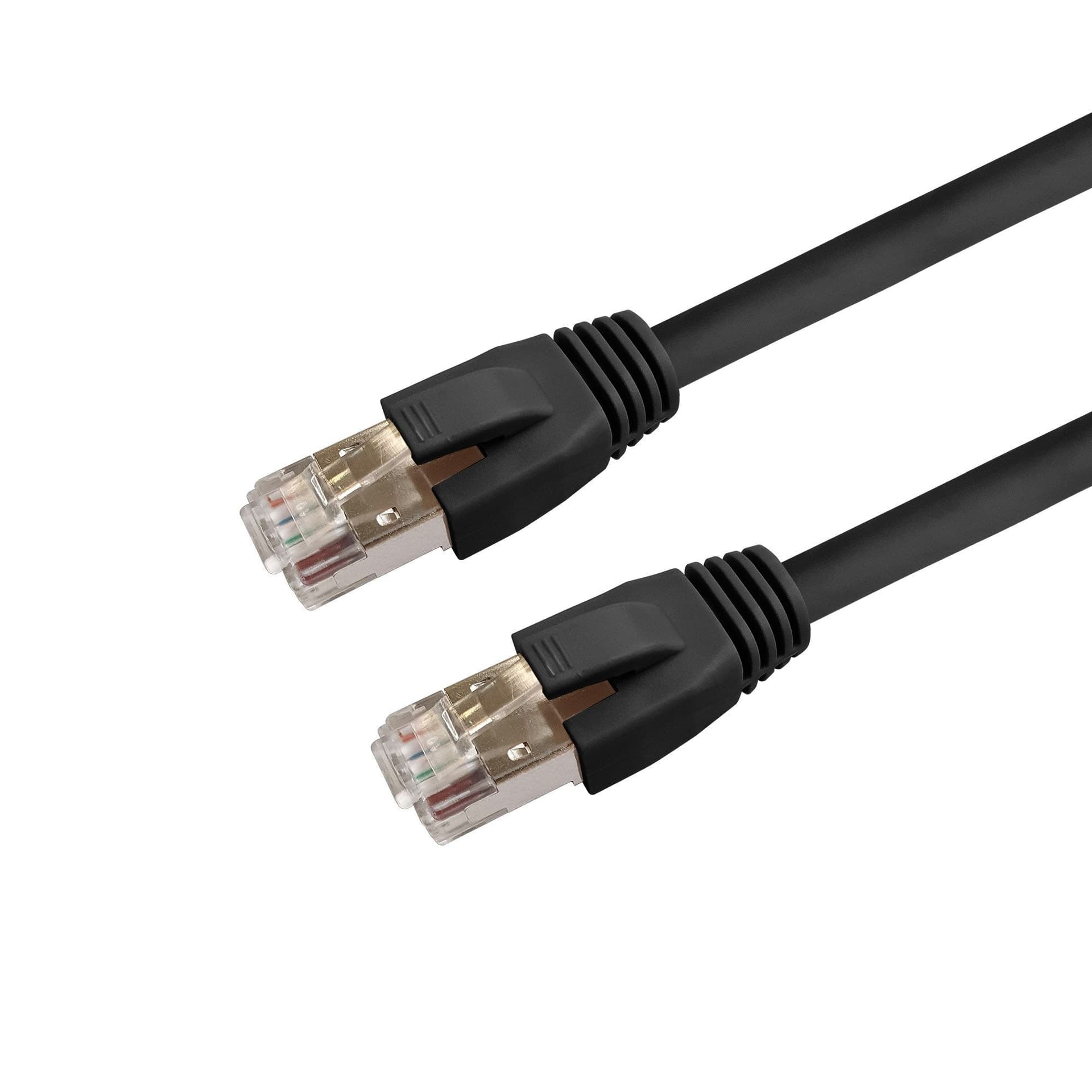 Cavo di rete Patch in rame Cat.8.1 SFTP LSZH 3 metri Nero in Cavi Ethernet Scontolo.net - Potenza, commercioVirtuoso.it