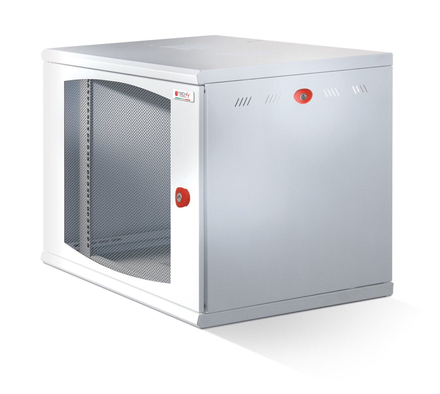 Armadio Rack 19'' a muro 16U sezione unica P.600mm Porta Grigliata Bianco in  Scontolo.net - Potenza, commercioVirtuoso.it