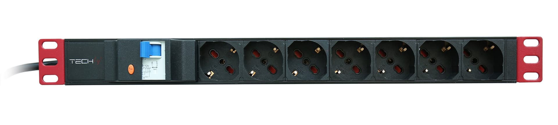 Multipresa 7 Posti da Rack 19'' con Protezione da Dispersioni Spina Italiana 1U in Multiprese Scontolo.net - Potenza, commercioVirtuoso.it