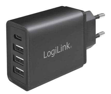 Caricatore da Muro a 4 porte con USB-C&trade 27W in Caricabatterie da muro Scontolo.net - Potenza, commercioVirtuoso.it