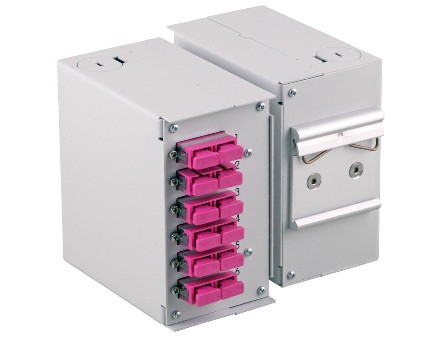 Pannello Frontale 6 Connessioni SC-Duplex per Box Ottico in Pannelli solari Scontolo.net - Potenza, commercioVirtuoso.it