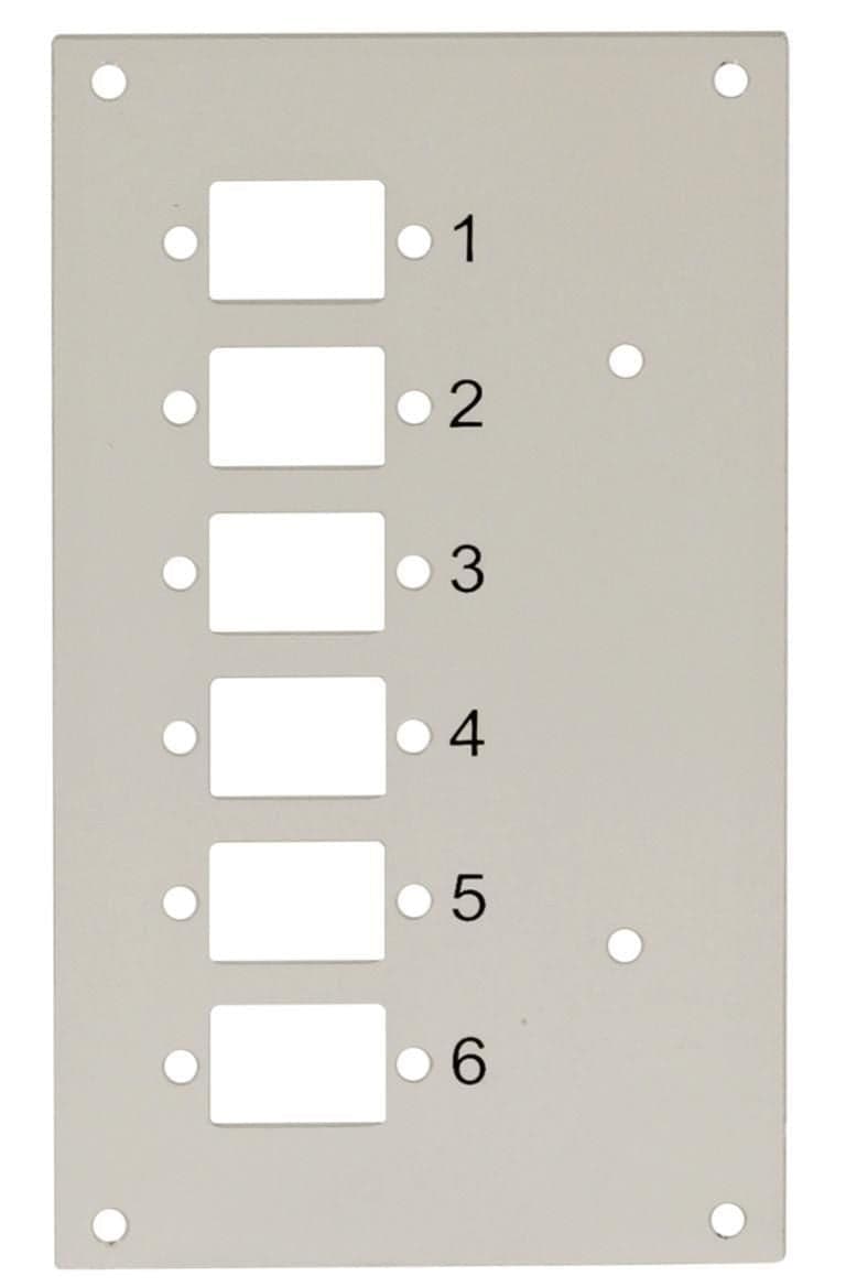 Pannello Frontale 6 Connessioni SC-Simplex per Box Ottico in  Scontolo.net - Potenza, commercioVirtuoso.it