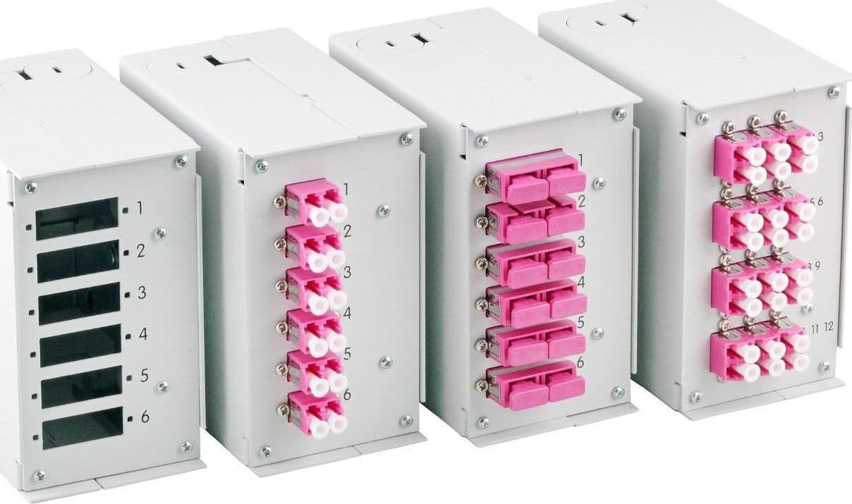 Pannello Frontale 6 Connessioni SC-Duplex per Box Ottico in Pannelli solari Scontolo.net - Potenza, commercioVirtuoso.it