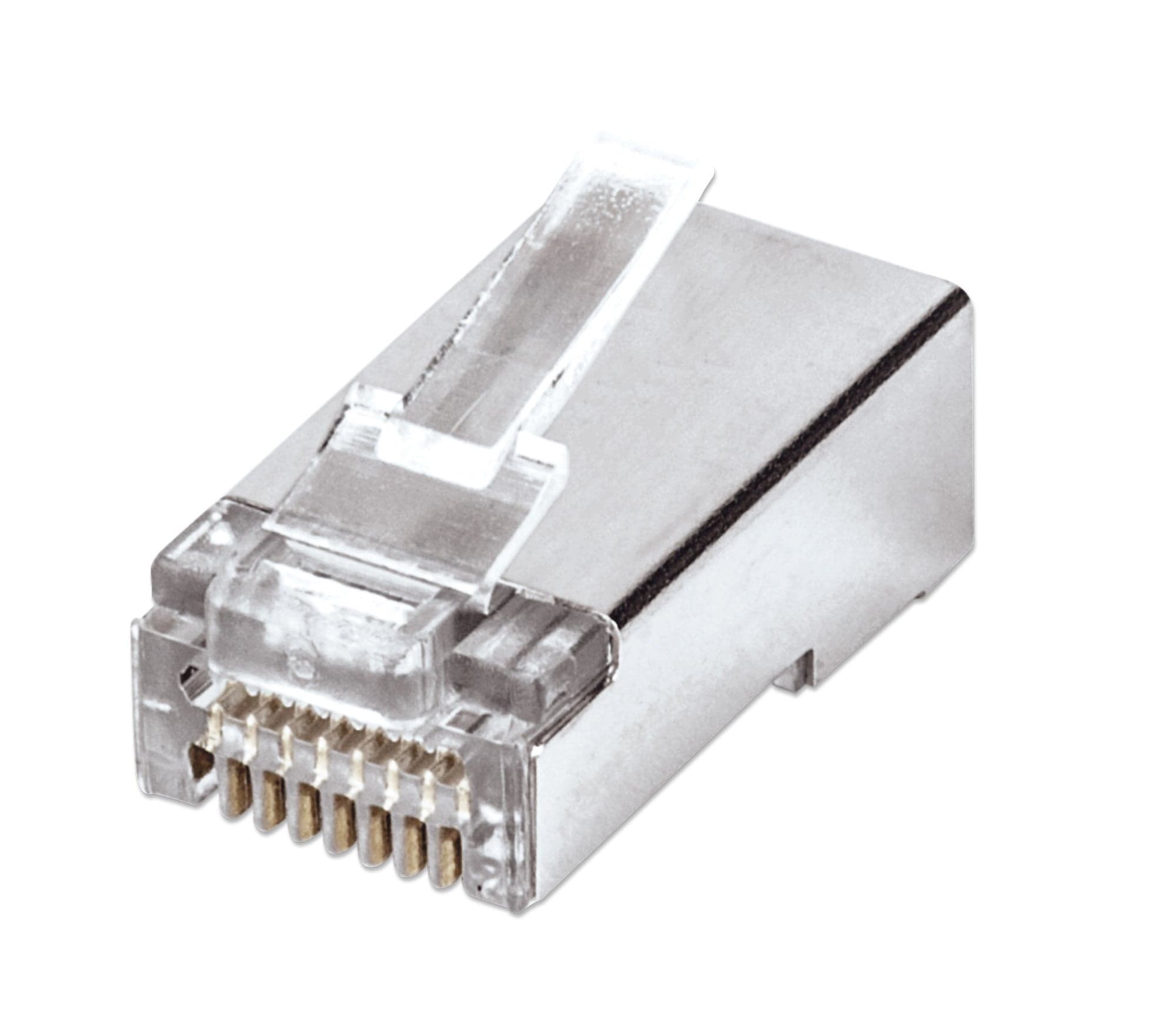 Confezione 100 Plug modulari RJ45 passanti Cat6 FastCrimp in Cavi Ethernet Scontolo.net - Potenza, commercioVirtuoso.it