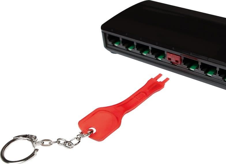 Blocca porte RJ45 rosso 10 serrature e 1 chiave in Cavi HDMI Scontolo.net - Potenza, commercioVirtuoso.it