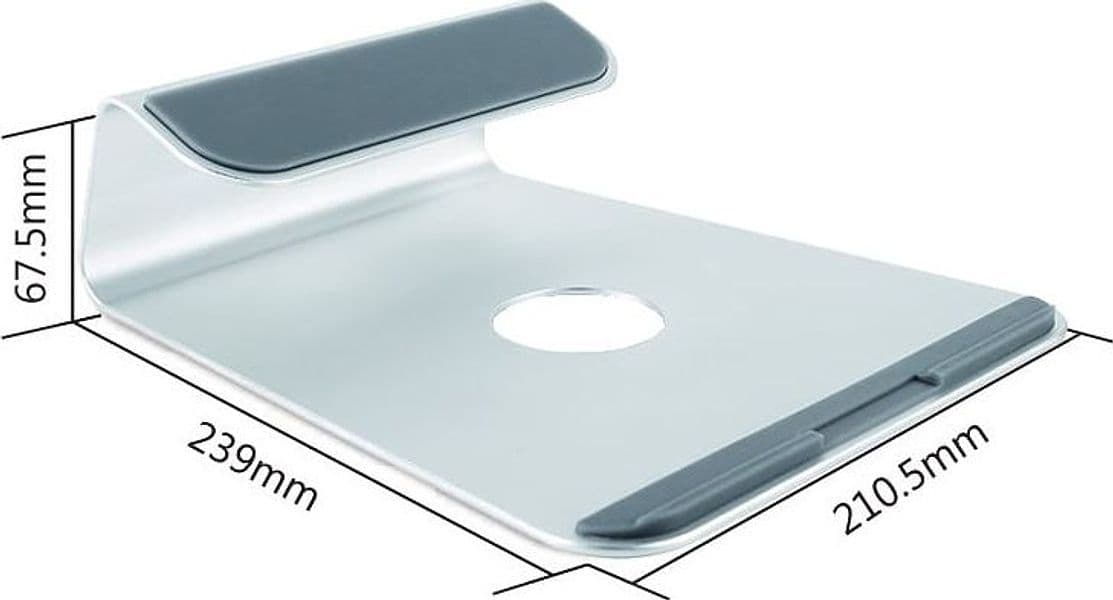 Supporto per Notebook in Alluminio in  Scontolo.net - Potenza, commercioVirtuoso.it