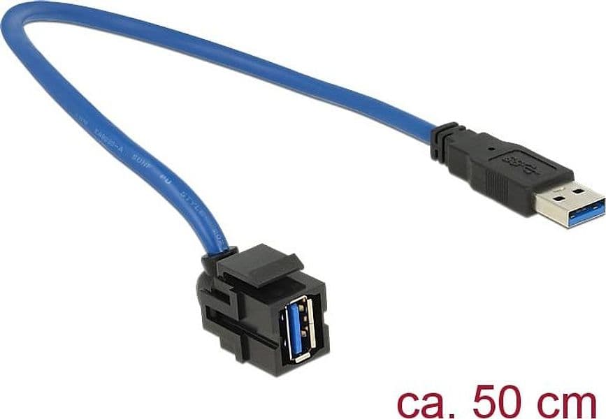 Modulo Keystone USB 3.0 A Maschio / Femmina 250&deg con Cavo in  Scontolo.net - Potenza, commercioVirtuoso.it