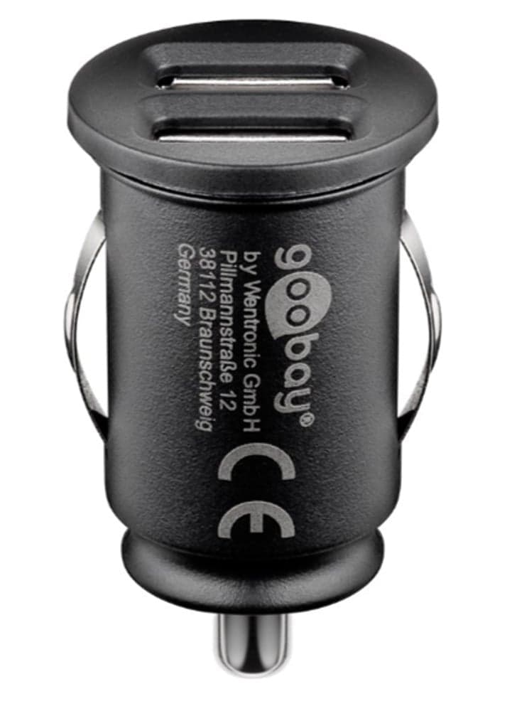 Caricatore Compatto da Auto 2 porte USB max.12W/2.4A Nero in Caricabatterie da auto Scontolo.net - Potenza, commercioVirtuoso.it
