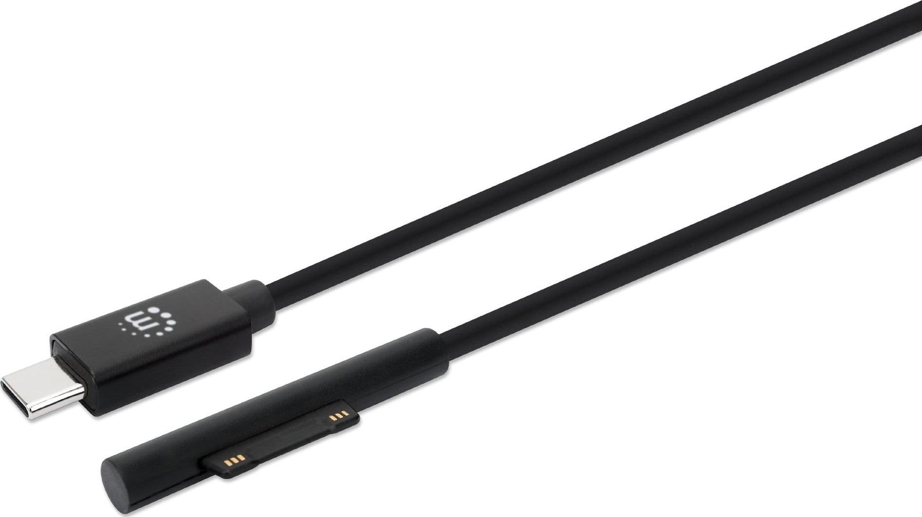 Cavo di ricarica da USB-C&trade a Surface&reg Connect 1,8m Nero in Cavi Scontolo.net - Potenza, commercioVirtuoso.it