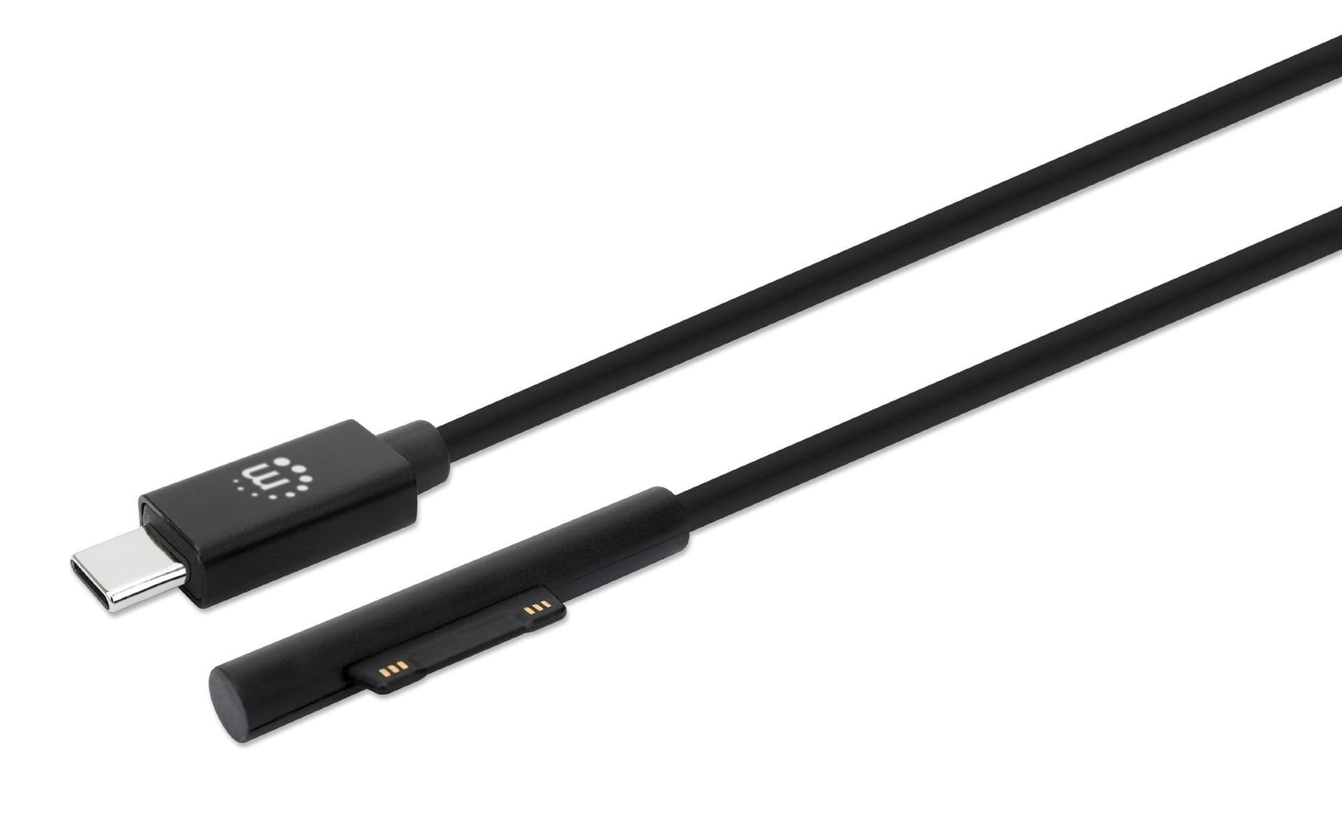 Cavo di ricarica da USB-C&trade a Surface&reg Connect 1,8m Nero in Cavi Scontolo.net - Potenza, commercioVirtuoso.it