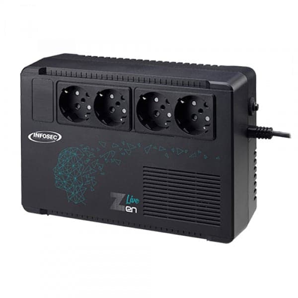 Gruppo di continuit&agrave UPS 650VA con 4 prese Line Interactive in  Scontolo.net - Potenza, commercioVirtuoso.it