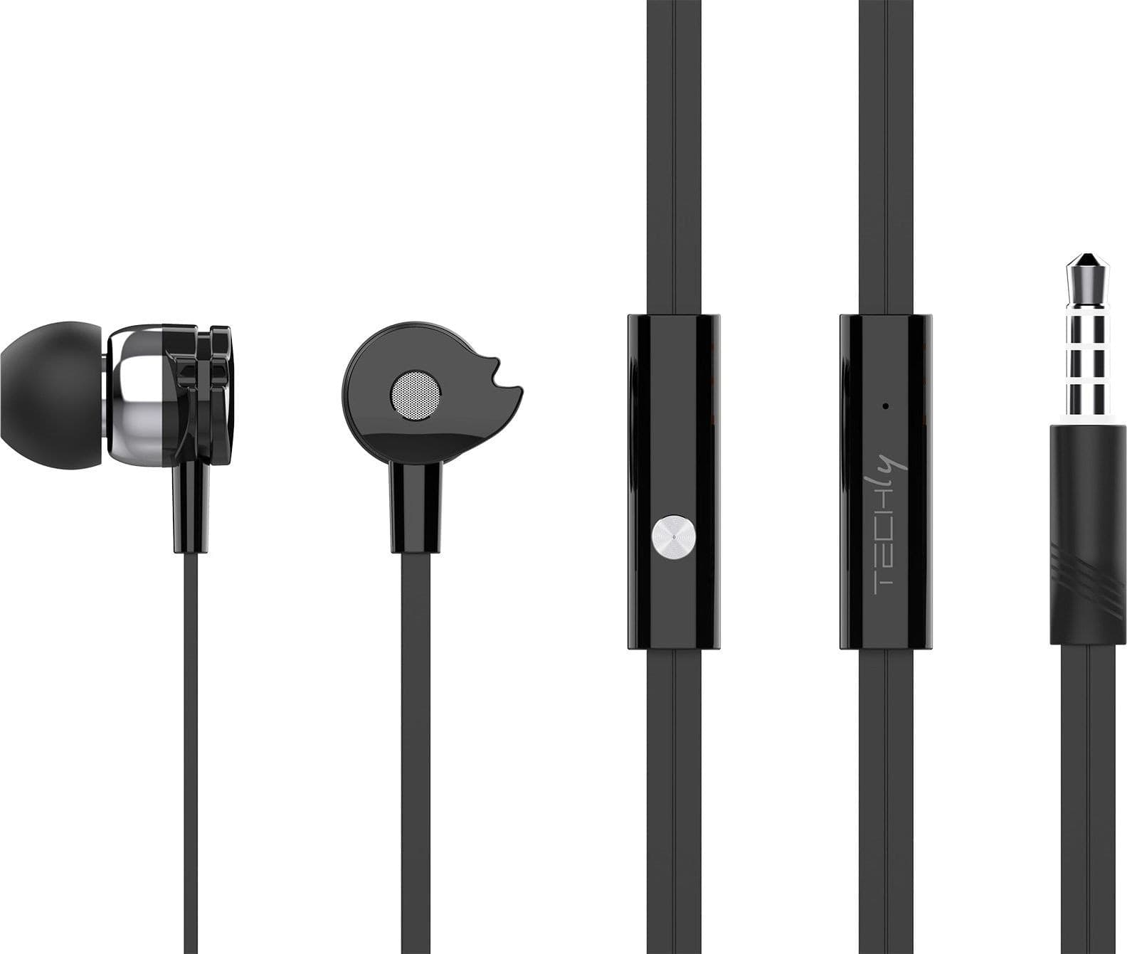 Auricolari Stereo In-Ear con microfono Neri in Cuffie In-Ear Scontolo.net - Potenza, commercioVirtuoso.it