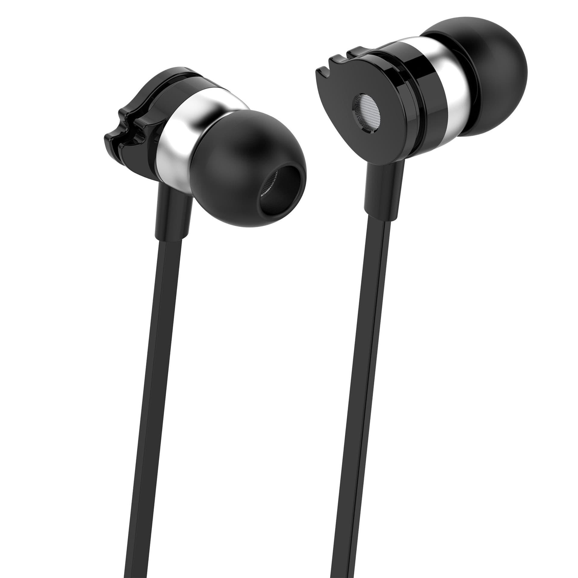 Auricolari Stereo In-Ear con microfono Neri in Cuffie In-Ear Scontolo.net - Potenza, commercioVirtuoso.it