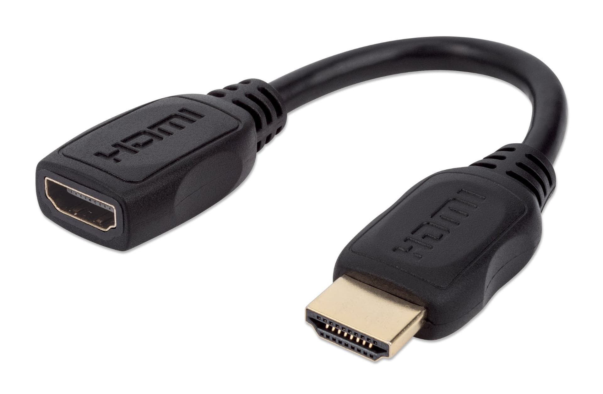 Cavo Prolunga HDMI High Speed con Ethernet 15cm Nero in Cavi HDMI Scontolo.net - Potenza, commercioVirtuoso.it