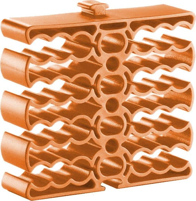 Organizzatore Modulare a Pettine per 24 Cavi Ethernet Arancione in Bobine per cavo Scontolo.net - Potenza, commercioVirtuoso.it