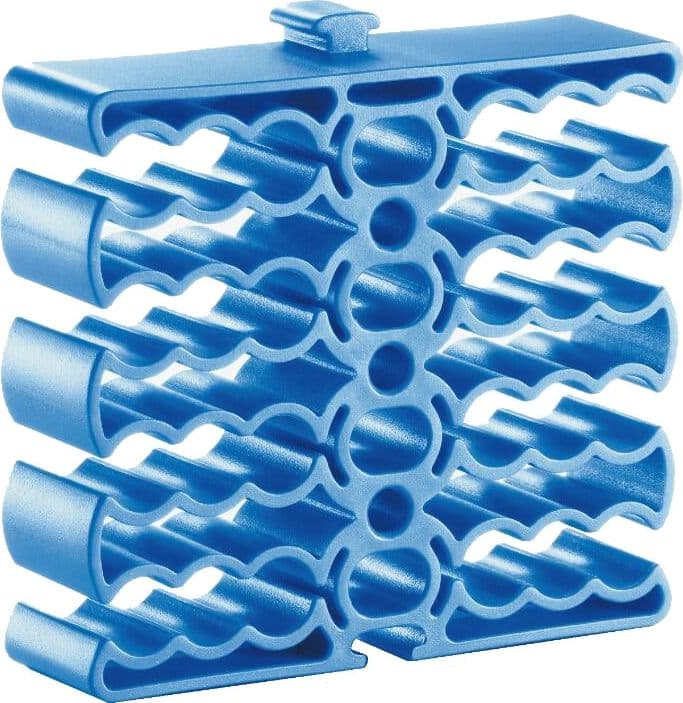 Organizzatore Modulare a Pettine per 24 Cavi Ethernet Blu in Scatole di derivazione Scontolo.net - Potenza, commercioVirtuoso.it