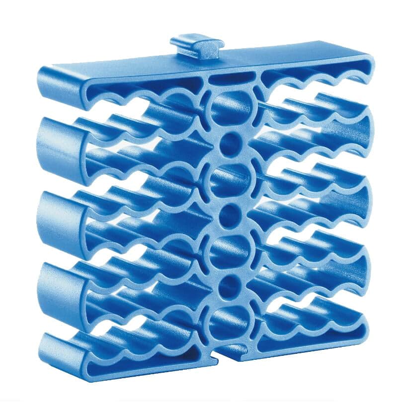 Organizzatore Modulare a Pettine per 24 Cavi Ethernet Blu in Scatole di derivazione Scontolo.net - Potenza, commercioVirtuoso.it