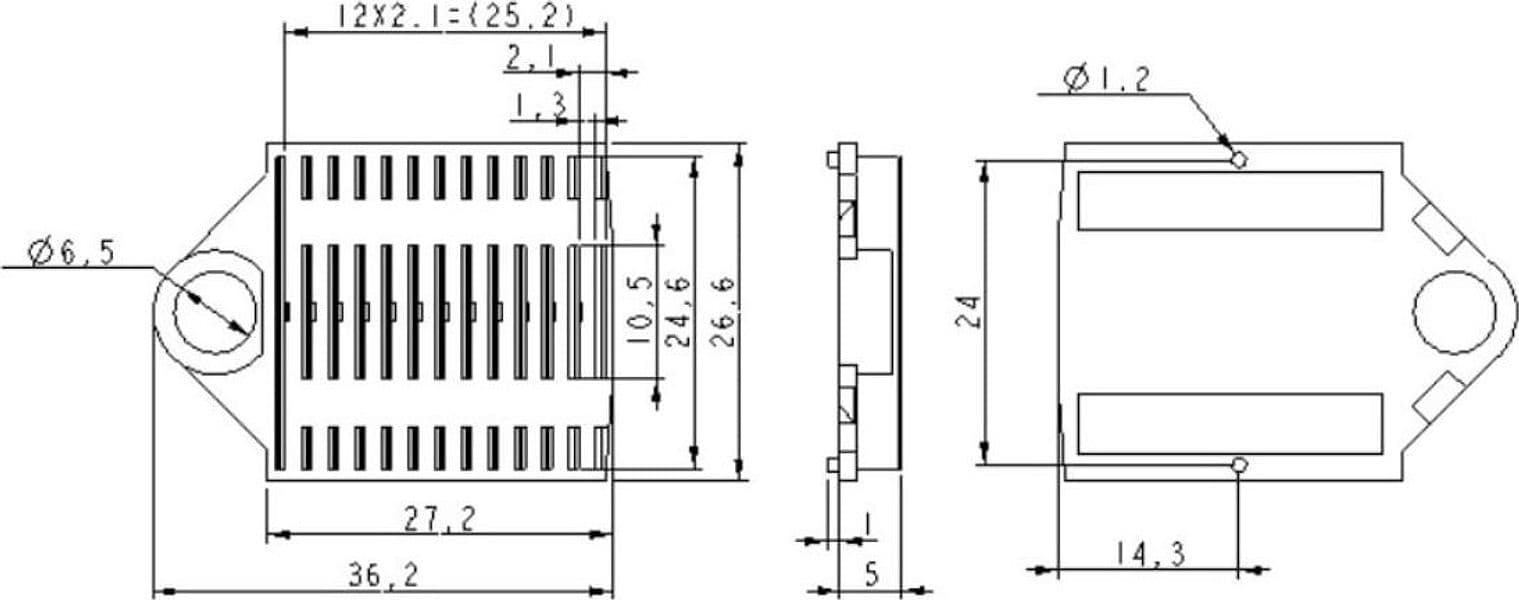 Supporto a Pettine per 12 Giunti in Fibra Ottica Nero in  Scontolo.net - Potenza, commercioVirtuoso.it