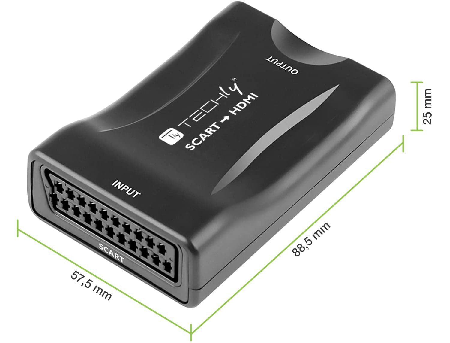 Convertitore Compatto da Scart a HDMI Selezione 720p/1080p in Video convertiori Scontolo.net - Potenza, commercioVirtuoso.it