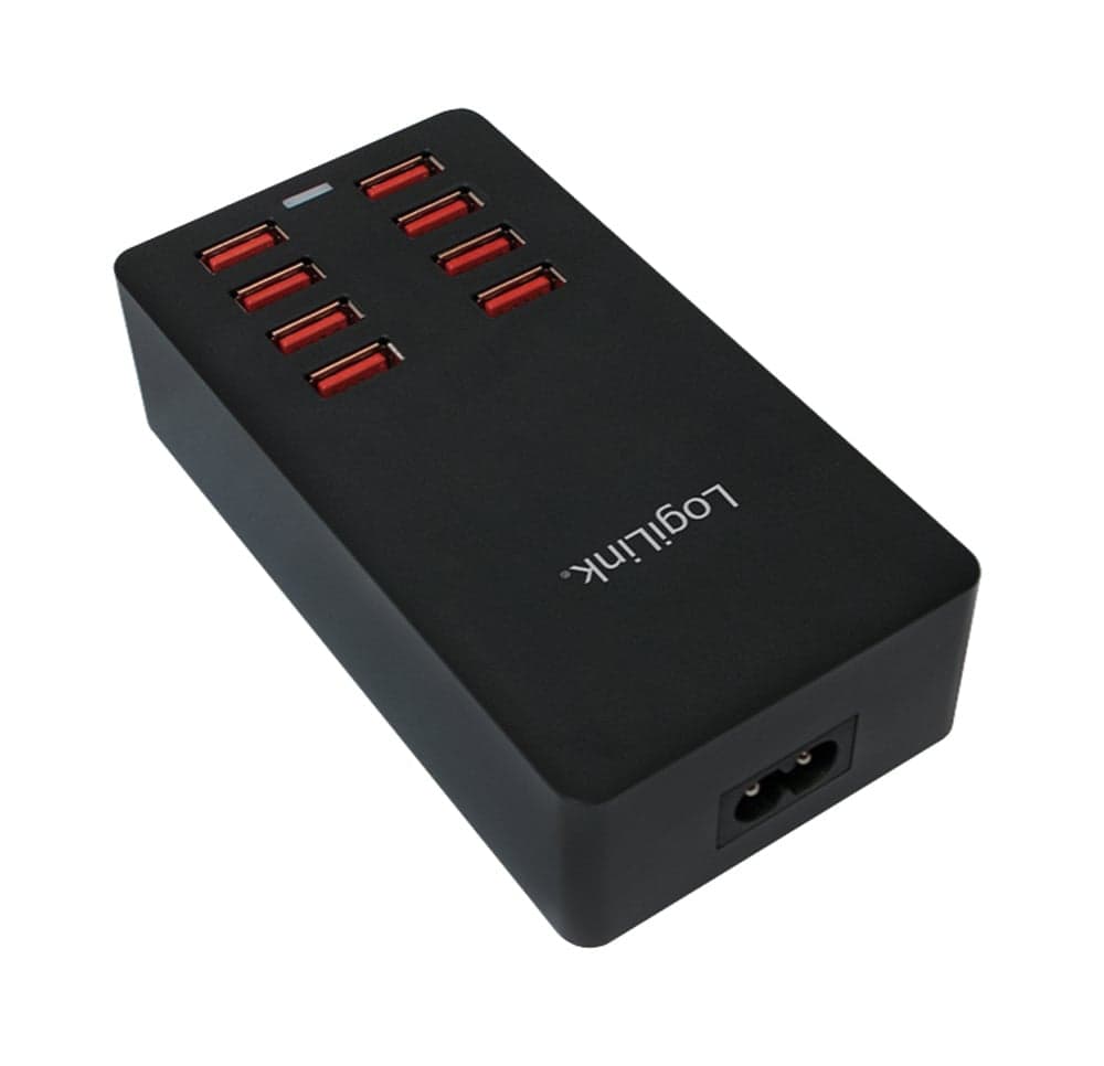 Caricatore da Tavolo a 8 porte USB 44W Nero in Caricabatterie da muro Scontolo.net - Potenza, commercioVirtuoso.it