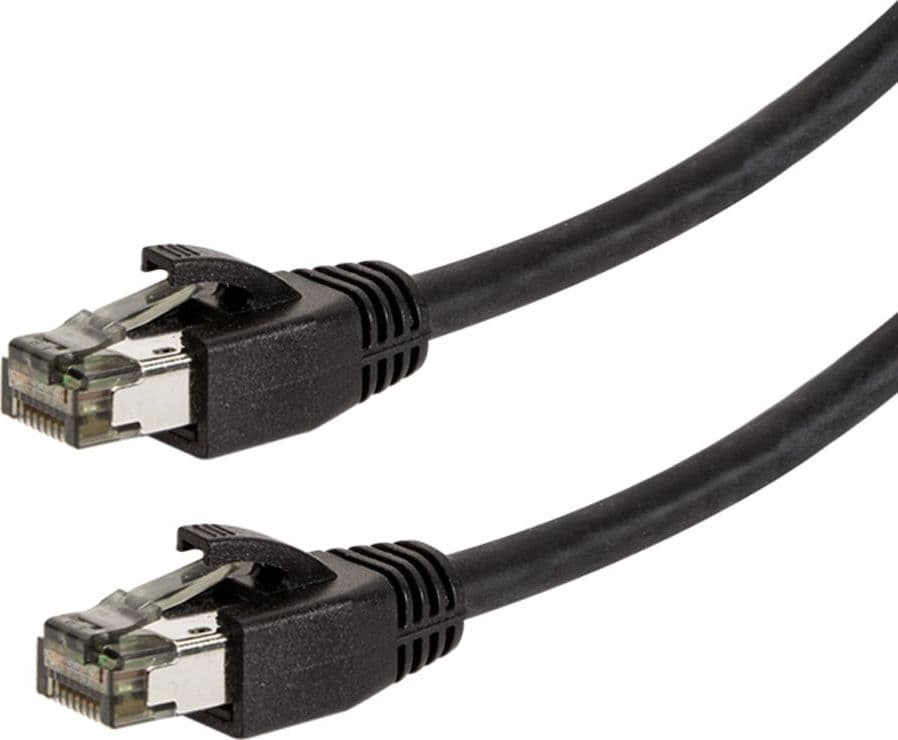 Cavo di Rete Patch in Rame Cat. 8.1 SFTP LSZH 0,5 m Nero in Cavi Ethernet Scontolo.net - Potenza, commercioVirtuoso.it