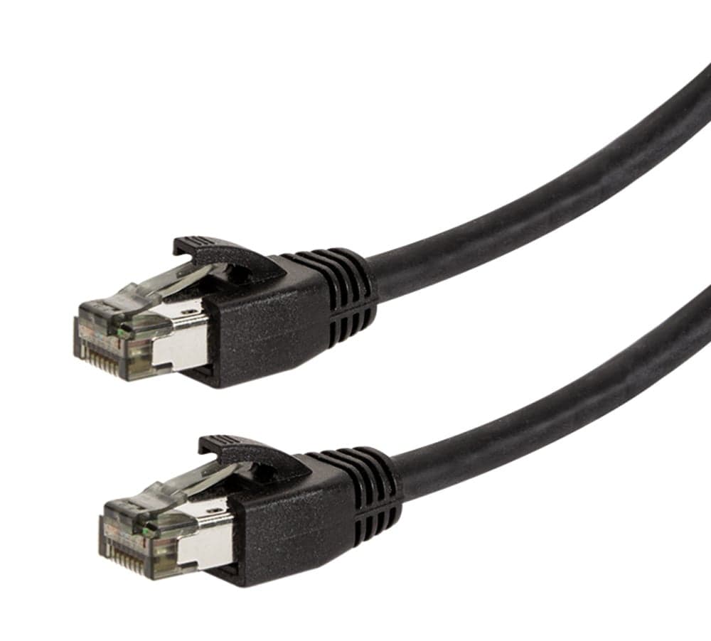 Cavo di Rete Patch in Rame Cat. 8.1 SFTP LSZH 0,5 m Nero in Cavi Ethernet Scontolo.net - Potenza, commercioVirtuoso.it