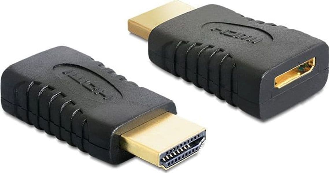 Adattatore HDMI-A Maschio a HDMI-C Femmina Nero