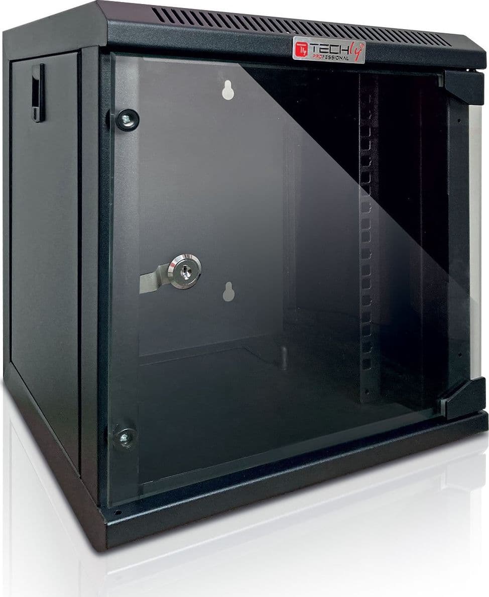 Armadio Rack 10'' a Muro 6 Unit&agrave Pannelli Asportabili Nero in  Scontolo.net - Potenza, commercioVirtuoso.it